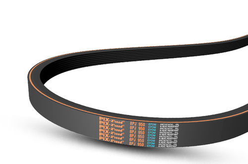 Рифленый приводной ремень - PIX-X'ceed® - PIX Transmissions Limited - из каучука / для станка / сельскохозяйственный