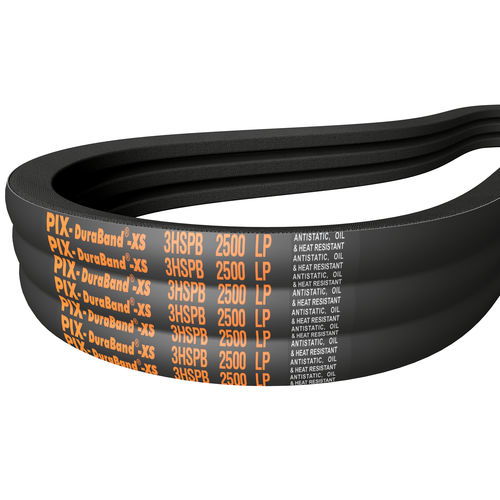 Многожильный приводной ремень - PIX-DuraBand&reg;-XS - PIX Transmissions Limited - рифленый / V-образный / из каучука