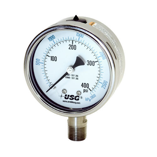 Абсолютный манометр - 1550 - AMETEK Pressure - относительный / со шкалой / резьбовой