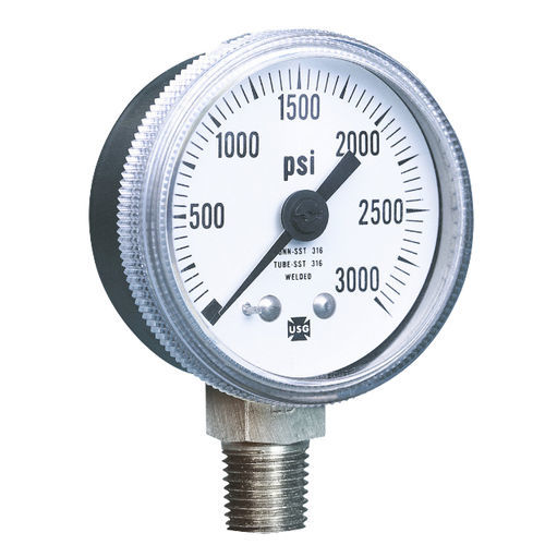 Абсолютный манометр - 1535 - AMETEK Pressure - аналоговый / резьбовой / из алюминия