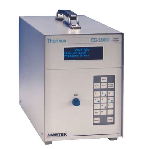 Анализатор для кислорода - CG1000 - AMETEK Process Instruments - для лабораторий / переносной / цифровой