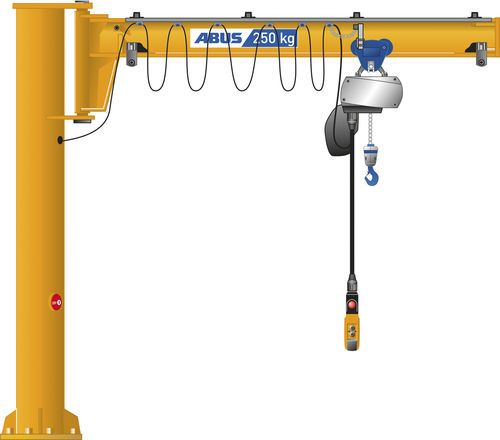 Поворотный кран на стойке - LSX - ABUS Kransysteme GmbH - 270° / для подъема