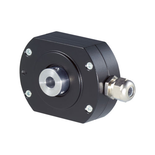 Инкрементальный датчик угла поворота - IH510 - W+S Meßsysteme GmbH - с полой осью / RS-422 / из алюминия