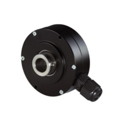 Инкрементальный датчик угла поворота - IH580 - W+S Meßsysteme GmbH - с полой осью / с фланцем / RS-422