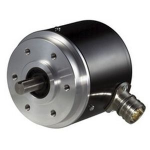 Абсолютный датчик угла поворота - AS900 - W+S Meßsysteme GmbH - однооборотный / с синхронным фланцем / аналоговый
