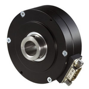 Абсолютный датчик угла поворота - AH740 - W+S Meßsysteme GmbH - с полой осью / RS-422 / параллельный