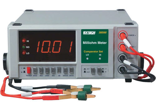 Цифровой миллиомметр - 380562  - Extech - настольный / 4 провода