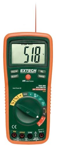 Цифровой мультиметр - EX470 - Extech - переносной / 1000 В / 20 A