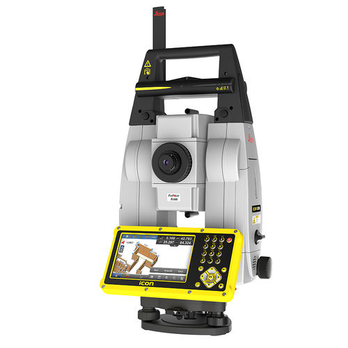 Тахеометр с призмой - iCON iCR80 - Leica Geosystems - роботизированный / гибкий