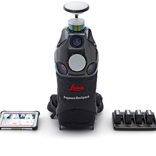 Картографическая система на спину - Pegasus - Leica Geosystems - обнаружения / мобильная