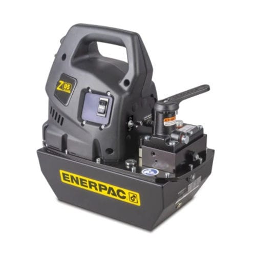 Поршневый гидравлический насос - ZU5 series - ENERPAC - электрический / с двойным эффектом / простого действия