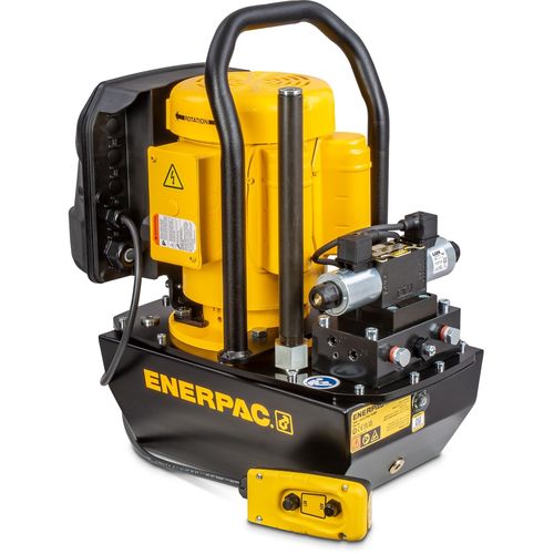 Электрический гидравлический насос - ZW2 series - ENERPAC - поршневый / малошумный / с двойным эффектом