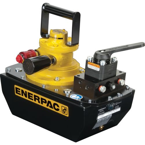Гидравлический насос с ручным приводом - ZA4 series  - ENERPAC - с пневмоприводом / с высокой пропускной способностью / с двойным эффектом