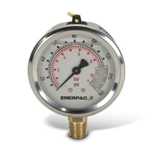 Манометр со шкалой - G series - ENERPAC - резьбовой / с трубкой Бурдона / для использования в гидравлике
