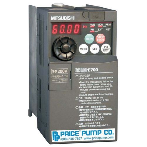 Вариатор AC с векторным управлением - E700 series - Price Pump - Modbus