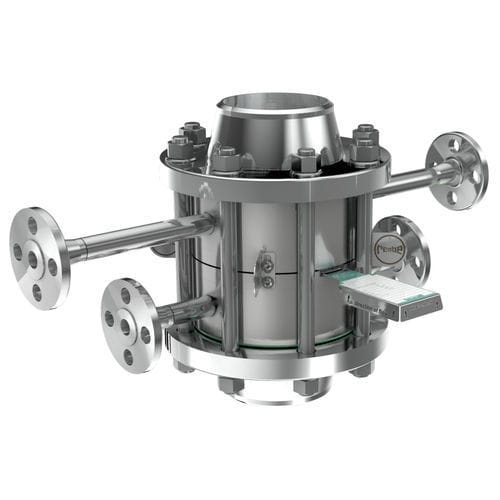 Опора разрывной мембраны - REMBE® GmbH Safety+Control - из металла / с фланцем