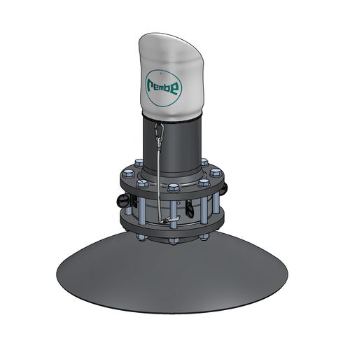Торцевая заглушка для труб - TEP - REMBE® GmbH Safety+Control - нерезьбовая / круглая / из PE