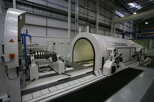 Горизонтальный стабилизатор - DH series - SCHENCK RoTec GmbH - с жестким подшипником / для крупных деталей / для колеса турбины