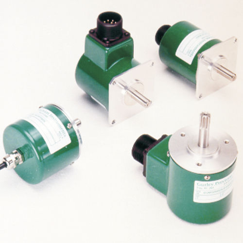 Инкрементальный датчик угла поворота - 9x25 series - GURLEY Precision Instruments - оптический / со сплошным валом / RS-422