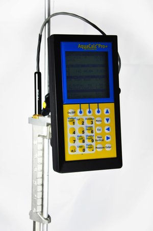Цифровой суммирующий счетчик - AquaCalc 5000 - GURLEY Precision Instruments - расхода / скорости / портативный