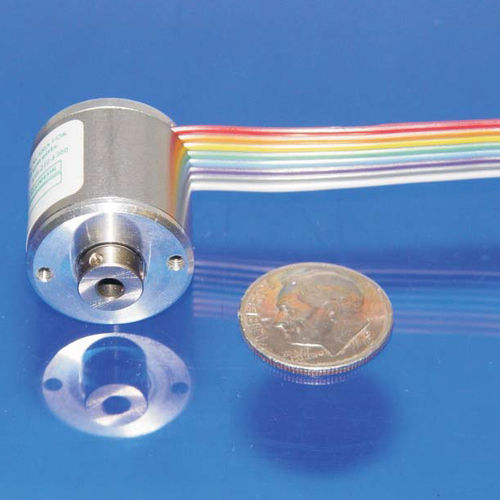 Миниатюрный датчик угла поворота - R1 series - GURLEY Precision Instruments - инкрементальный / оптический / со сплошным валом