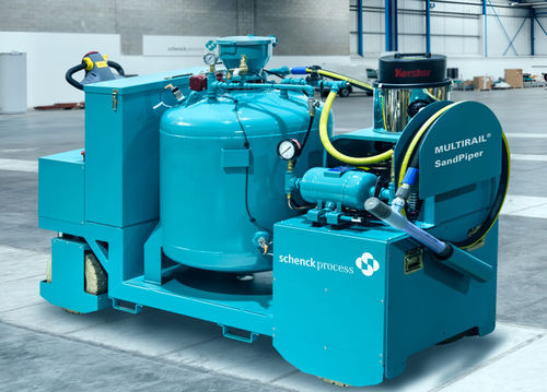 Наполнительная машина для песка - MULTIRAIL® SandPiper - Schenck Process Holding GmbH - ручная / пневматическая / гибкая