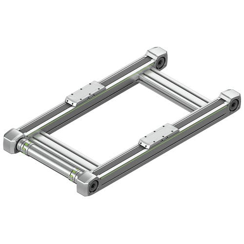 Линейная ось с ременной передачей - HD series - HIWIN GmbH - с серводвигателем / сверхточная / из алюминия
