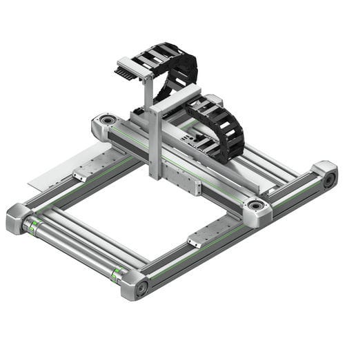 Система позиционирования XY - HS2 series - HIWIN GmbH - линейная / для промышленности