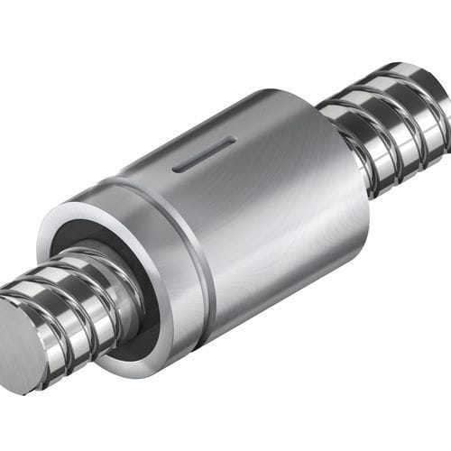 Гайка для шарикового винта - ZE series - HIWIN GmbH - цилиндрическая / воротниковая / из металла