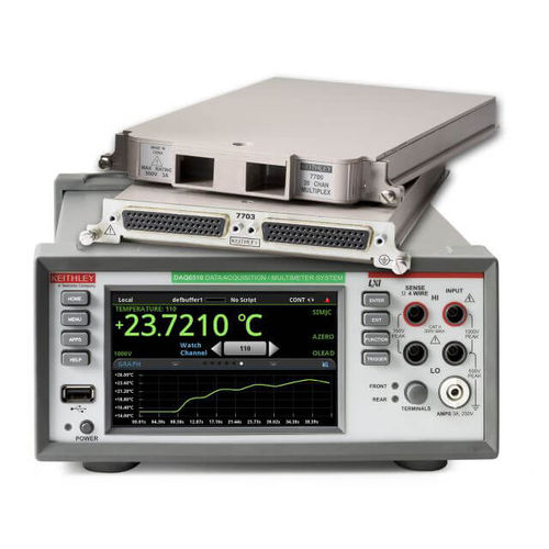 Цифровой мультиметр - DAQ6510  - Keithley Instruments - настольный / 1000 В / 300 В