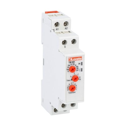 Многофункциональное реле времени - TM series - LOVATO ELECTRIC - монтируемое на DIN-рейке
