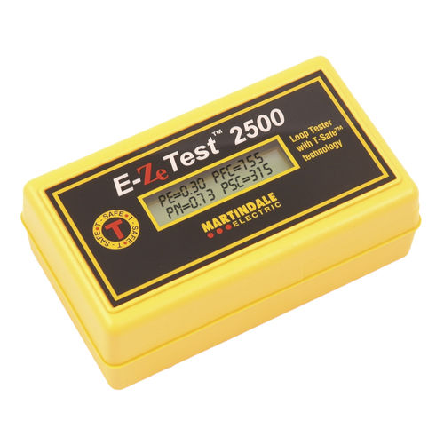 Испытательное устройство остаточного тока - EZ2500 - Martindale Electric - полного сопротивления контура заземления / промышленное