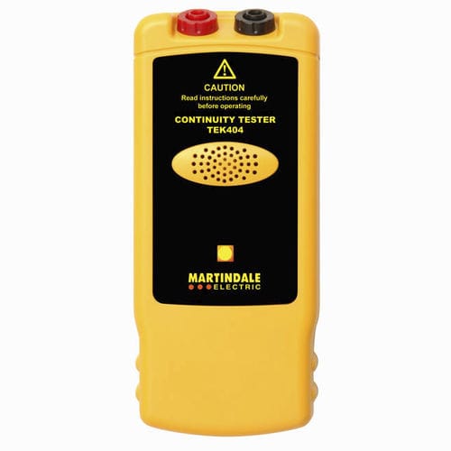 Тестер непрерывности - TEK404 - Martindale Electric - электродвигателя / многофункциональный