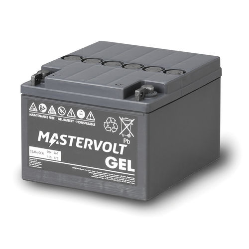Аккумулятор кислотно-свинцовый гель - MVG 12/25 - Mastervolt - для блока / 12 В / без технического обслуживания