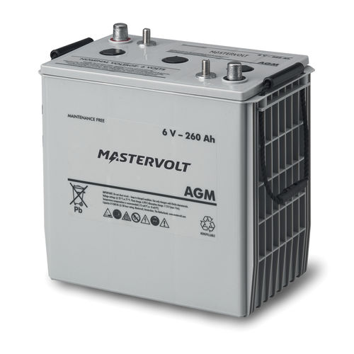Аккумулятор AGM - AGM 6/260 - Mastervolt - для блока / 48 В / без технического обслуживания