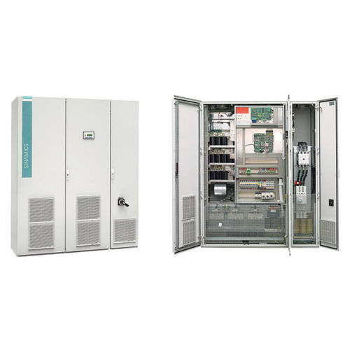 Установленный вариатор частоты на шасси - SINAMICS G180 - Siemens Safety Integrated - трехфазовый / цифровой / с векторным управлением