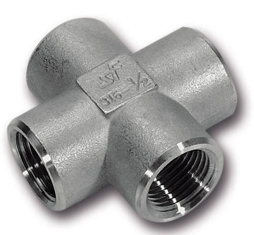 Гидравлический фитинг - GF-136 G - Schwer Fittings - винтовой / крестовидный / из нержавеющей стали