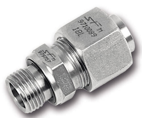 Гидравлический фитинг - BV-212G - Schwer Fittings - винтовой / с трубой с развальцовкой 37° / из нержавеющей стали