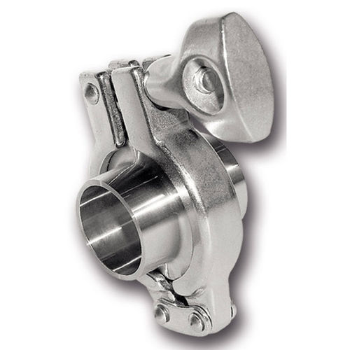 Трубный хомут с болтом - AS-KV - Schwer Fittings - из нержавеющей стали / с прокладкой