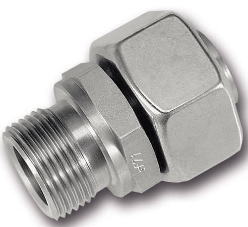 Фитинг с врезным кольцом - SR-573G - Schwer Fittings - гидравлический / винтовой / прямой