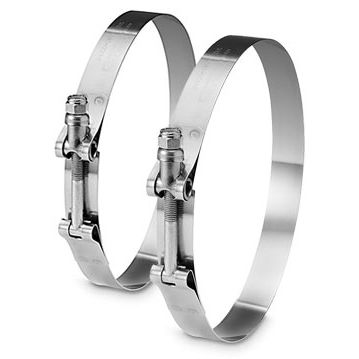 Зажимной хомут из нержавеющей стали - 941YL series - Clampco - Т-образный / с Т-образным болтом / ленточный