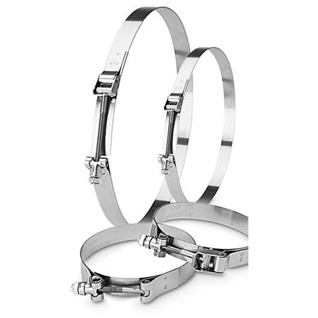 Зажимной хомут с Т-образным болтом - MS21920 series - Clampco - Т-образный / ленточный