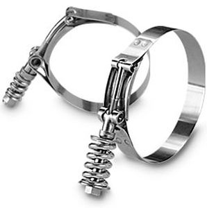 Зажимной хомут из нержавеющей стали - 94 series - Clampco - на пружине / с Т-образным болтом