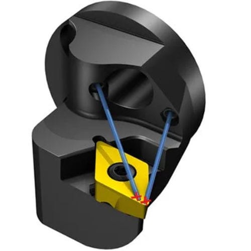 Внешний токарный резец - CoroTurn® TR - Sandvik Coromant - внутренний / с пластинами / с охлаждающей жидкостью под высоким давлением