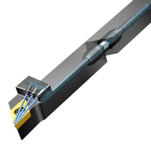 Внешний токарный резец - QS™ - Sandvik Coromant - со сменными панелями / с внутренней охлаждающей жидкостью / модульный