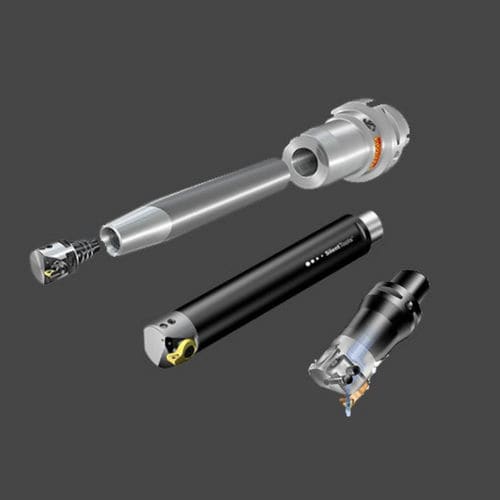 Тонкий инструмент для растачивания - CoroBore® 825 - Sandvik Coromant - высокой точности / для большого диаметра