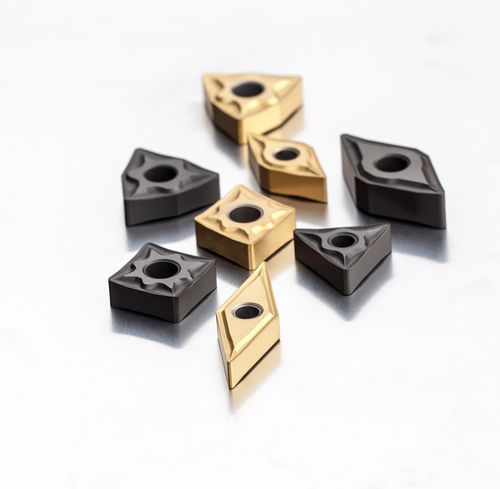 Позитивная режущая пластина для токарной обработки - Positive turning insert - Dormer Pramet - для нержавеющей стали / для сверхсплавов / двусторонняя