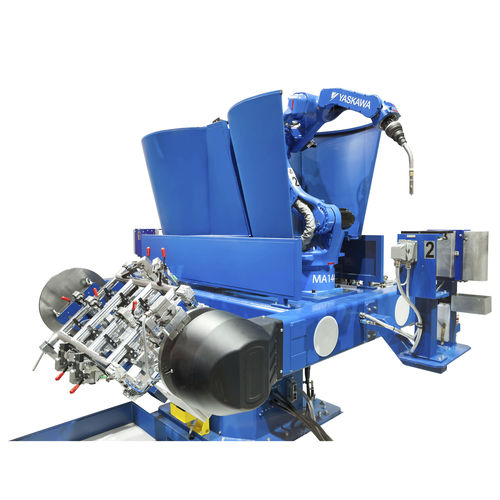 Механизированный сварочный позиционер - RWV2 Compact - YASKAWA Europe GmbH - поворотный / 2 оси / для робота
