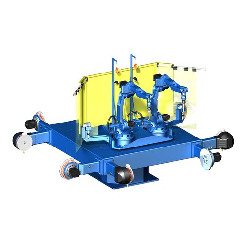 Механизированный сварочный позиционер - RWV4 series - YASKAWA Europe GmbH - поворотный / 2 оси / для робота