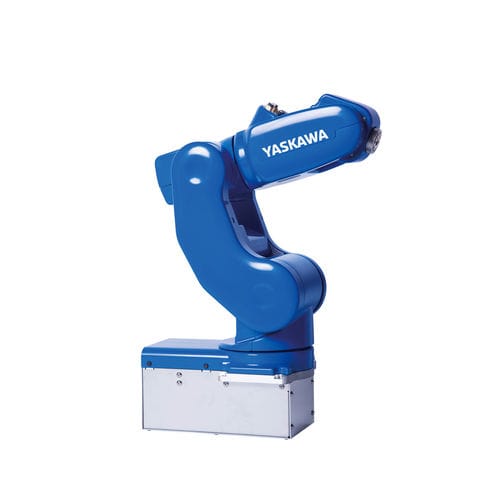 Шарнирный робот - MotoMINI - YASKAWA Europe GmbH - 6 осей / для разгрузочно-погрузочных работ / напольный